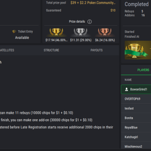 PCF Daily Grind H.O.E on StockPoker - December 23, 2025