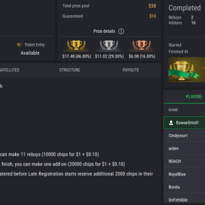 PCF Daily Grind Stud8 FL on StockPoker - November 20, 2025