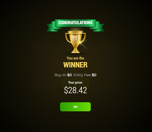 8 way chop in $150 freeroll on StockPoker